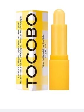 Toboco Vitamin Nourishing Lip Balm — Yellow